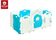 Kids Safety Playpen / Kids Play Yard Baby Fence Blue and White Color