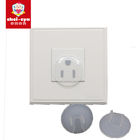 USA Clear Child Safety Outlet Covers , Baby Safety Socket Covers