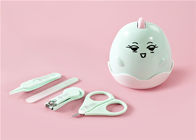 Mini Pink Baby Nail Clipper Set And Grooming Kit With Scissors And File