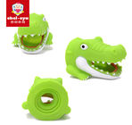Soft Cute Crocodile Kids Faucet Extender Protector Cover For Bathtub Kitchen Tub Sink