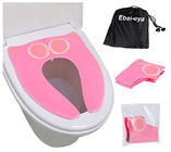 Child Travel Foldable Potty Seat , Portable Baby Toddler Toilet Seat