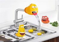 Larva Funny Character Faucet Cover Water Spout Sink PVC Material For Toddler Kids