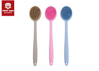 Soft Body Back Scrub Brush Scrubber Silicone Eco - Friendly With Long Handle