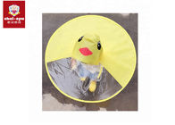 Outdoor Childrens Waterproof Raincoats Poncho Little Yellow Duck UFO Style