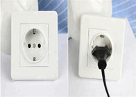 White Color Child Safety Plug Socket Covers Solid ABS Material Eco - Friendly