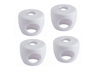 Durable Baby Safety Door Handle Covers White Plastic Material Infant Care Type