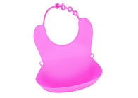 100% Waterproof Toddler Silicone Baby Bibs Food Grade Material TPE Easy To Use