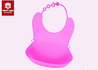 Breathable Baby Waterproof Feeding Bibs Customized Logo Fitting For Growing Babies