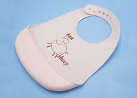 Adjustable 100% Silicone Reusable Baby Bibs Cartoon Drool Bibs Infant Care Type