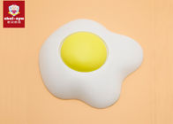 Decorative Baby Door Stopper Egg Shape Soft Silicone Surface Hinge Finger Protection