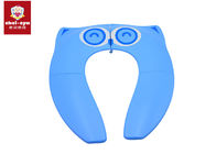 Padded Potty Seat Covers Foldable Baby Toilet Seat Plastic Material SGS Approval