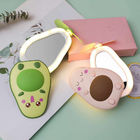 USB Rechargeable 500mAh Mini Handheld Fan With LED Colorful Lights