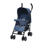 Lightweight Folding Linen Baby Pushchair Stroller