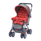 Lightweight 3 In 1 SS Fabric Infant Baby Stroller 52*61*100CM