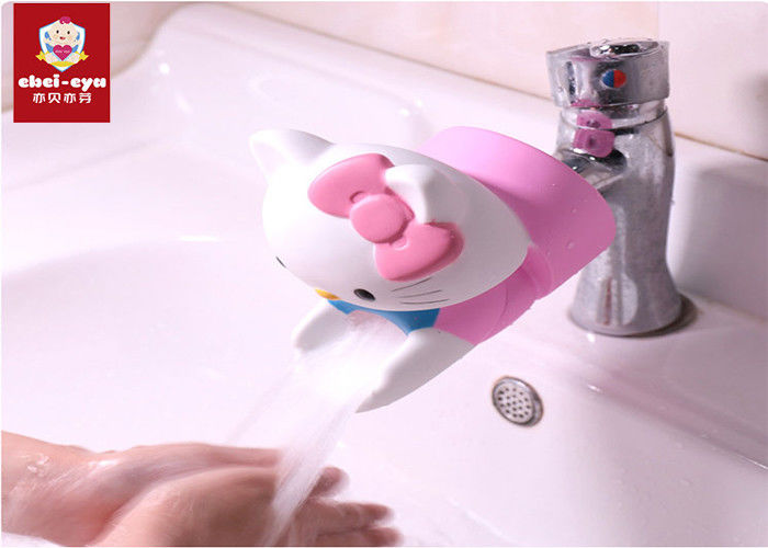 Washing Faucet Handle Extender Children Care Safety Protective Cartoon Tap