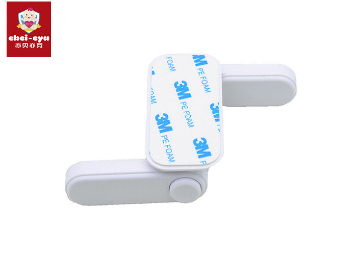 Small Size Child Safety Door Locks ABS Material Push Design For Baby Security