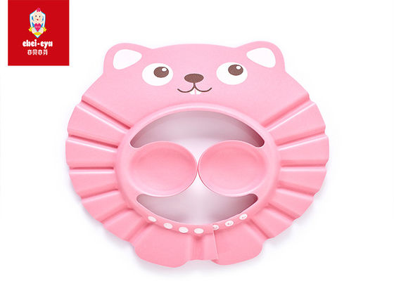 Waterproof Kids Shampoo Cap Adjustable Baby Shower Visor Protection Hat Soft Cartoon