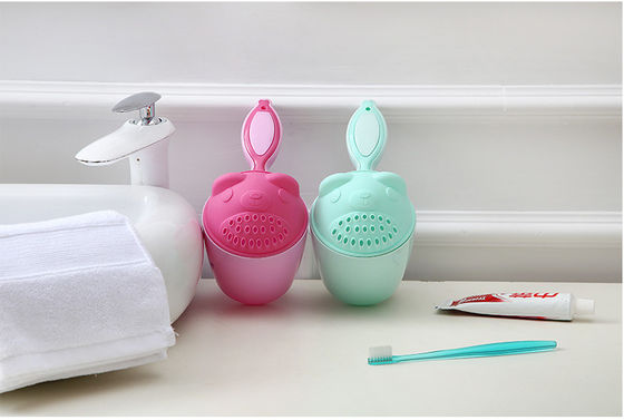 Shower Spoon Water Cup Child Baby Bath Rinse Cup 10.5*10.7*10 cm Size