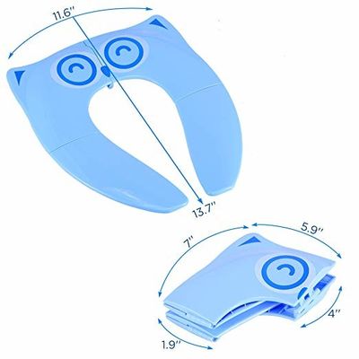 Owl Shape Foldable Baby Toilet Seat  Toddler Potty Training For Boys And Girls