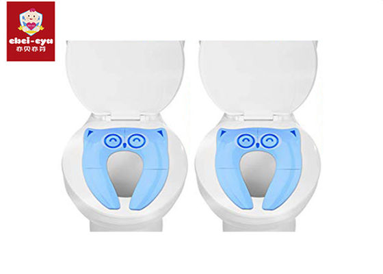 AMAZON FBA Plastic Foldable Baby Toilet Seat , Folding Toilet Seat