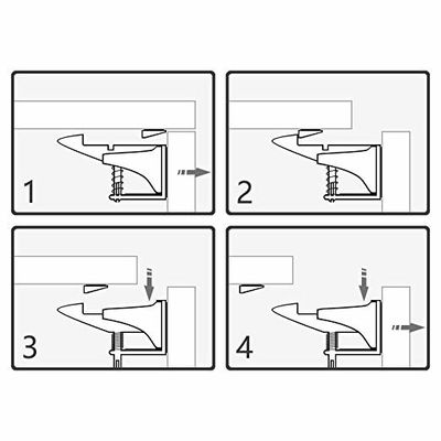 Strong Adhesive Child Safety Pressed Cabinet Lock Childproof Cabinet Locks Latches