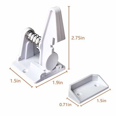 Baby Spring Cabinet Lock Safety Cabinet Locks Keyless Baby Cabinet Lock