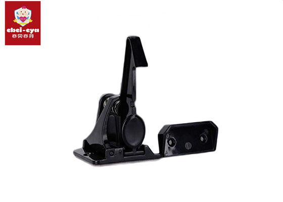ABS Black Spring Button Lock Protect Baby Safety Product Eco - Friendly