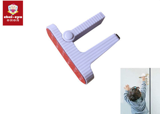 Plastic Material Lever Handle Child Lock , Door Handle Locks For Child Safety