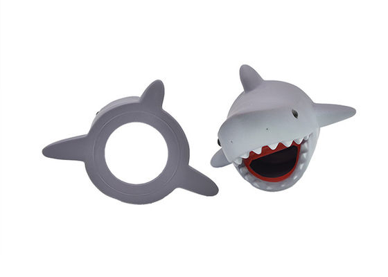 Gray Color Kids Faucet Extender Baby Kids Hand Wash Helper Shark Shape Durable Plastic