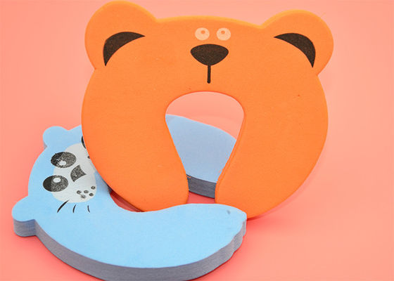 Non - Toxic Baby Door Stopper EVA Rubber Animals Design For Children Safety