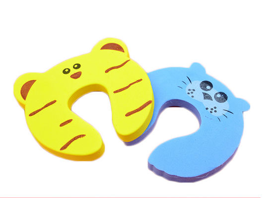 Lovely Animal Pattern Child Safety Door Stopper Flexible Usage For Glass Door