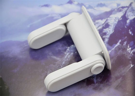 White Color Child Safety Cupboard Locks , Door Latch Lock Keeping Baby Safety