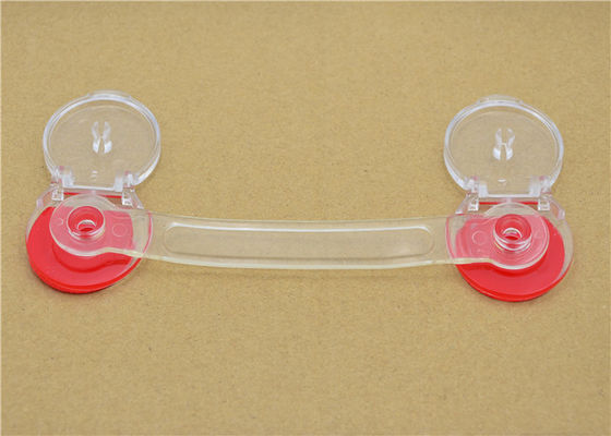 Clear Strape Child Safety Cabinet Locks Latches Environmental Protection Material