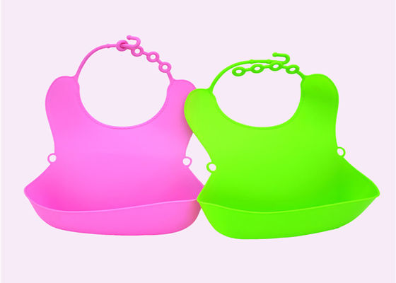 BPA Free Baby Waterproof Feeding Bibs , Washable Baby Bibs 0-3 Years Old Suitable