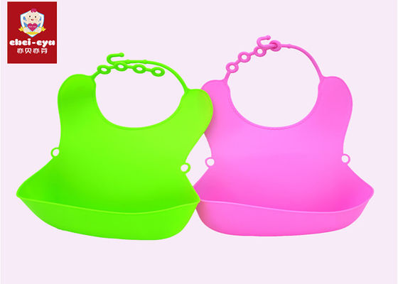 Customized Logo Baby Shampoo Cap Anti Bacterial Waterproof Baby Bibs Set 3mm Thickness