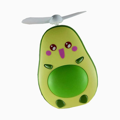 USB Rechargeable 500mAh Mini Handheld Fan With LED Colorful Lights