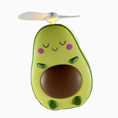 USB Rechargeable 500mAh Mini Handheld Fan With LED Colorful Lights