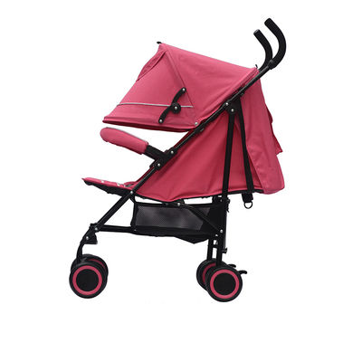 Lightweight Folding Linen Baby Pushchair Stroller