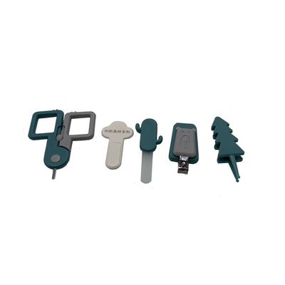 OEM Ergonomic ABS TPE Baby Nail Clipper Set For New Parents