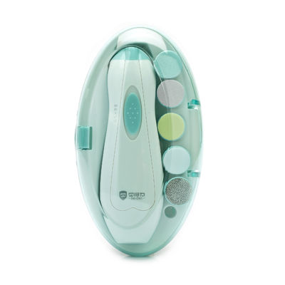 2 Speed Electric Baby Nail Trimmer With 6 Grinding Heads