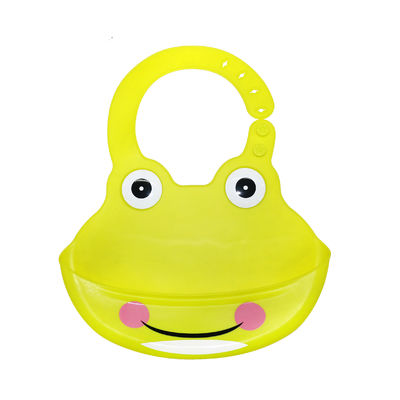 Infant Waterproof Food Feeding Silicone Baby Bib With Catcher