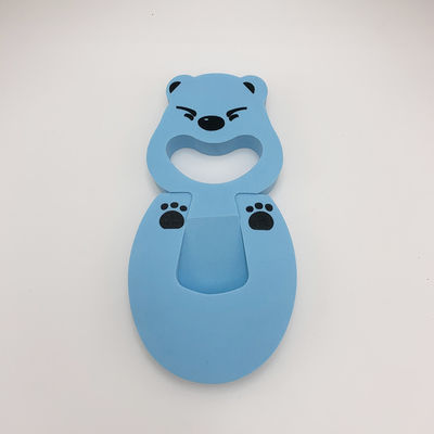 Rubber Panda Shaped Baby Door Stoppers 180 Degree Rotating