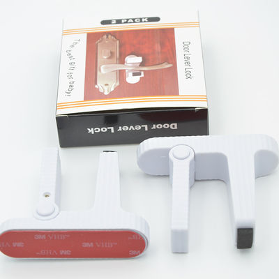 Lever Handle Silk printing Entry Door Locks 90*75*25MM
