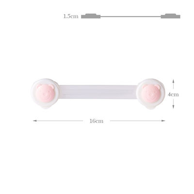 CE Multifunctional ABS Children's Safety Lock 16*4*1.5cm