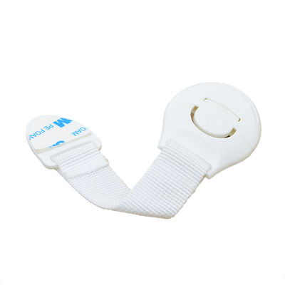 ABS Cabinets Drawers Nylon Strap Locks 20*5CM For Baby