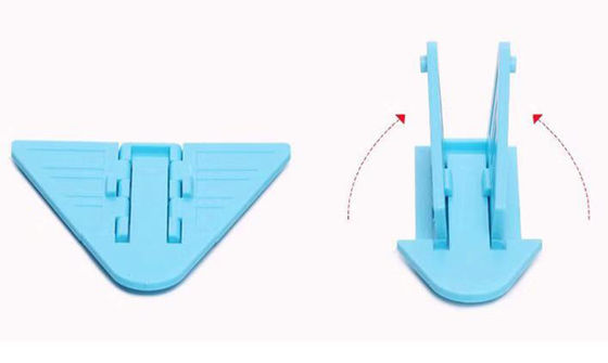 ABS Cabinet Sliding Door Lock 8.8*7.3*0.5cm Prevent Injuries