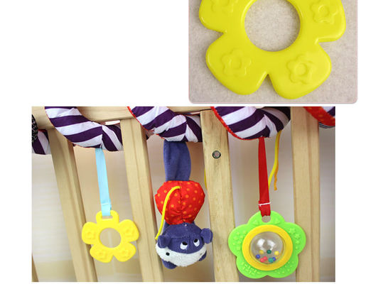 Pram Crib Ornament Hanging Spiral Plush Toys Little Deer 65c*2.5cm