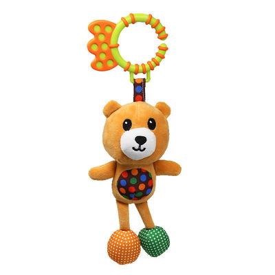 Animal Teething Baby Plush Toy Cradle Wind Chime Hang Pet Toy