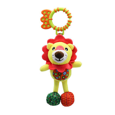 Animal Teething Baby Plush Toy Cradle Wind Chime Hang Pet Toy