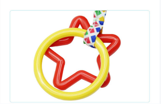 Colorful OEM Plush Baby Educational Development Toys Squeaky Belly
